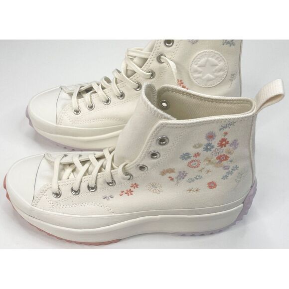 Converse Run Star Hike Hi Unisex Embroidered Boot Sneaker Size 11 Men 12.5 Women - Picture 5 of 16